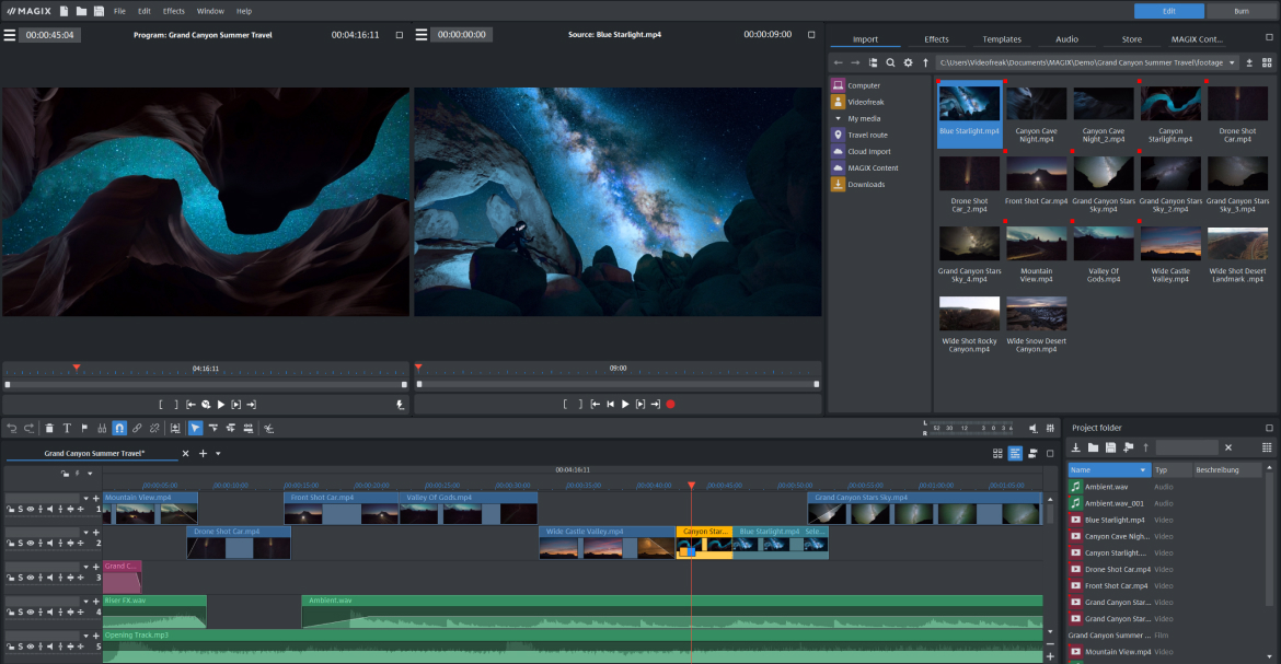 download the last version for android MAGIX Video Pro X15 v21.0.1.193
