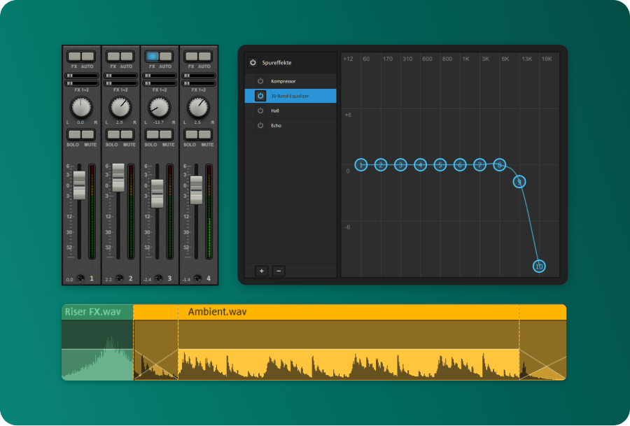 More Video Pro X audio editing tools More Video Pro X audio editing tools