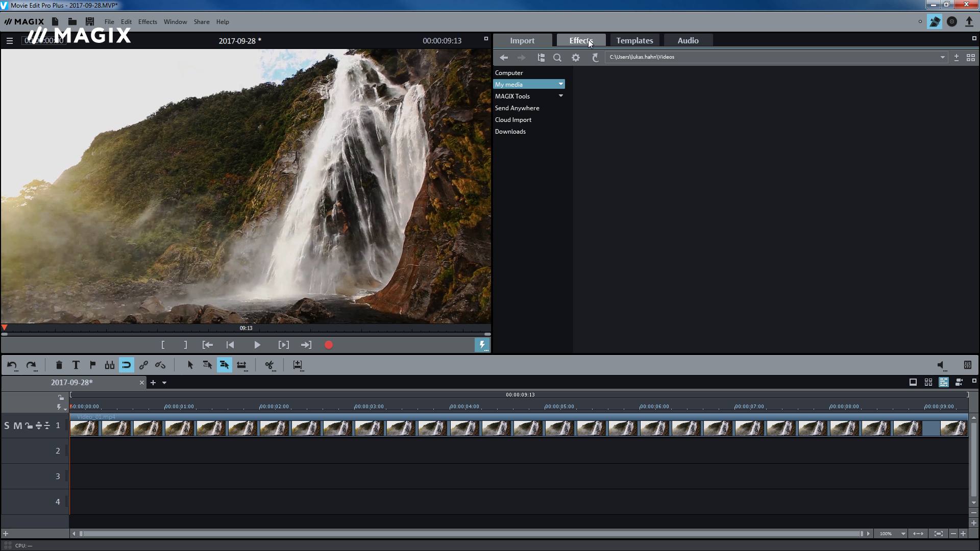 professional movie editing software free