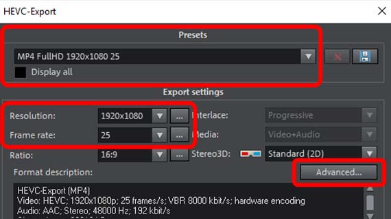 Compresser le format MP4