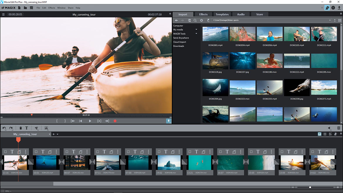 magix fastcut for normal videos