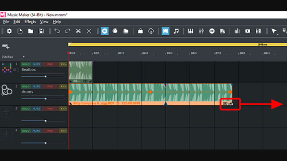 beatbox drum step sequencer