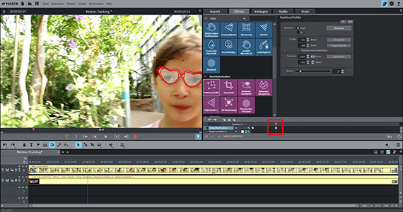 Manuelles Motion Tracking: End-Keyframe wird automatisch gesetzt