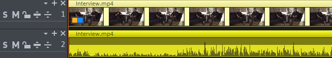 Efectos de audio en Video deluxe Diálogo con efectos de audio