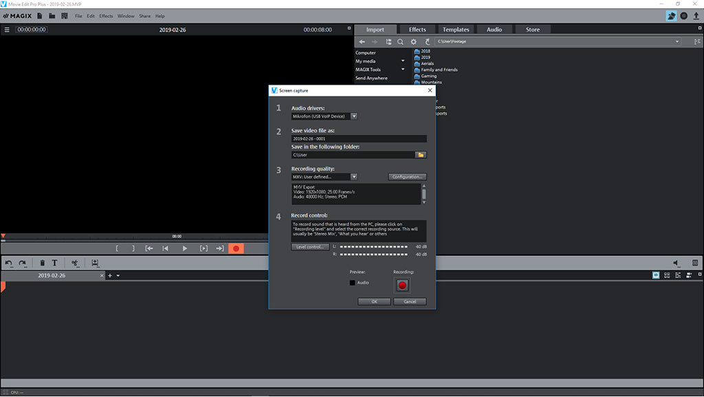 Screen Recording in just 4 steps MAGIX