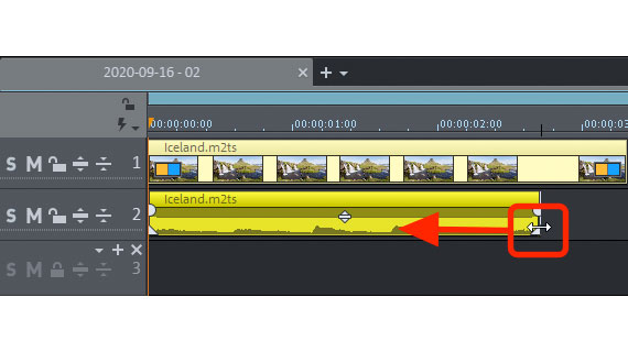 movie edit pro premium stretch video length