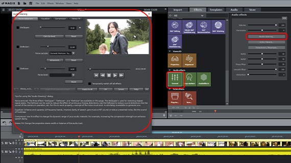 magix movie edit pro 2013 how to stablize video